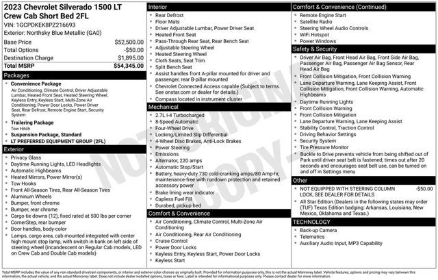 2023 Chevrolet Silverado 1500 LT