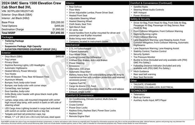 2024 GMC Sierra 1500 Elevation