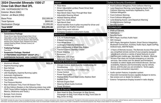 2024 Chevrolet Silverado 1500 LT