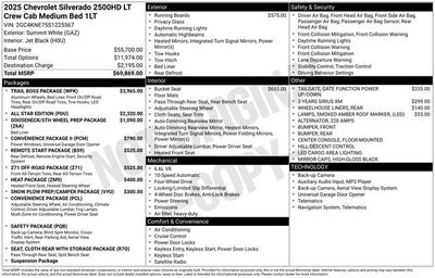 2025 Chevrolet Silverado 2500HD LT