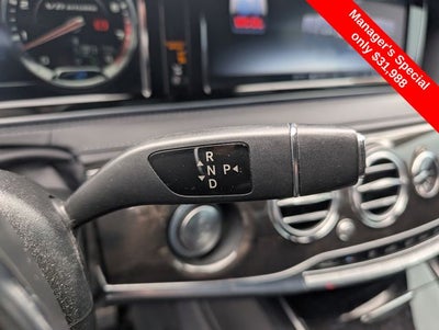2017 Mercedes-Benz S-Class S 63 AMG® 4MATIC®
