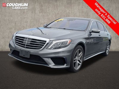 2017 Mercedes-Benz S-Class S 63 AMG® 4MATIC®