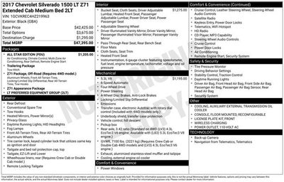 2017 Chevrolet Silverado 1500 LT