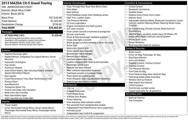 2013 Mazda Mazda CX-5 Grand Touring