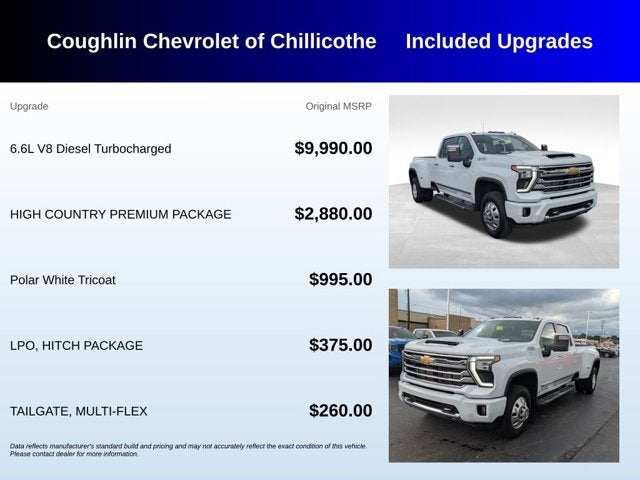 2026 Chevrolet Silverado 3500HD High Country