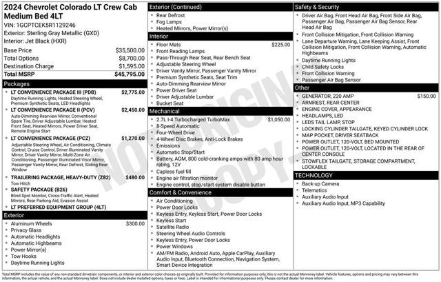 2024 Chevrolet Colorado 4WD LT