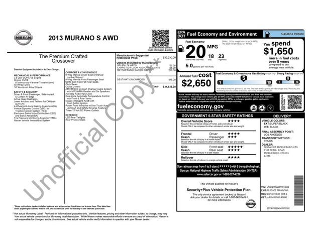 2013 Nissan Murano S