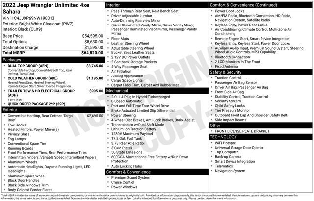 2022 Jeep Wrangler Unlimited Sahara 4xe