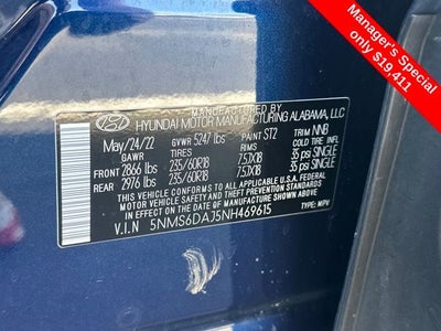 2022 Hyundai SANTA FE XRT