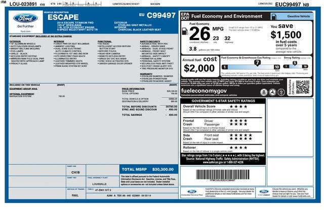 2014 Ford Escape Titanium