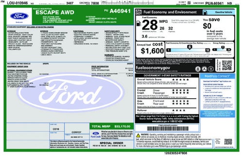 2023 Ford Escape Active