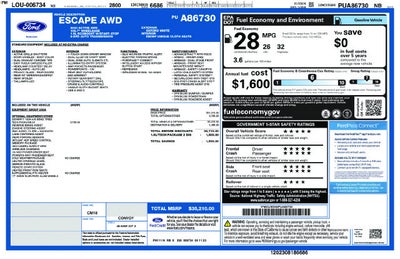 2023 Ford Escape Active