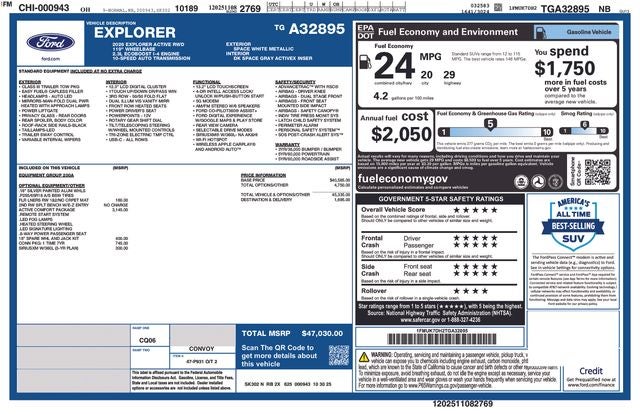 2026 Ford Explorer Active