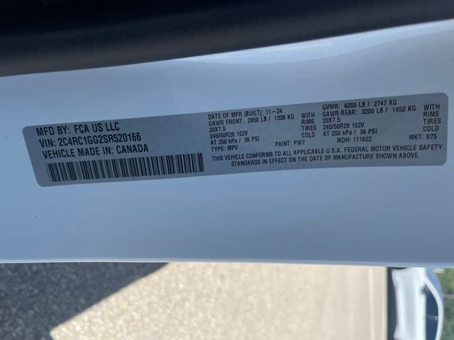 2025 Chrysler Pacifica Limited