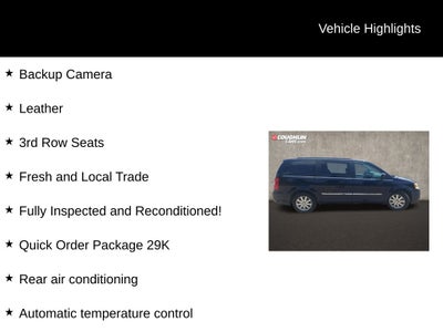 2013 Chrysler Town & Country Touring