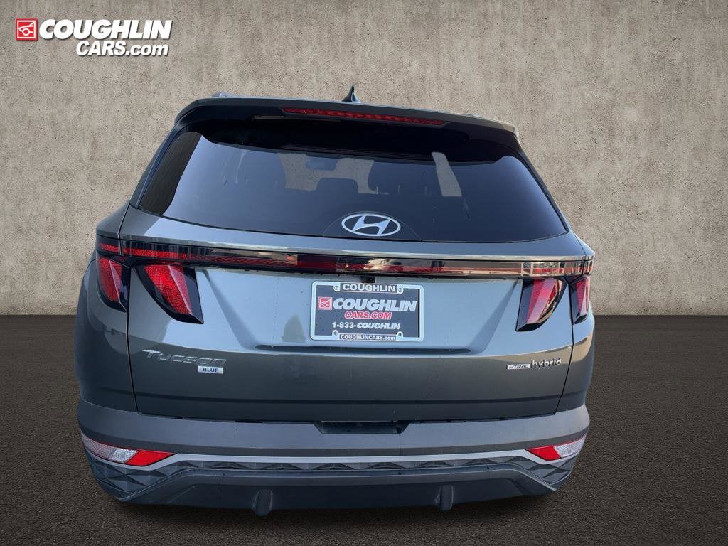 2024 Hyundai TUCSON HYBRID Blue