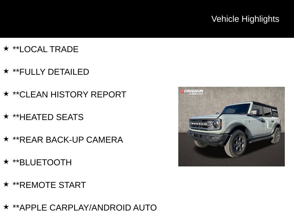 2022 Ford Bronco Big Bend