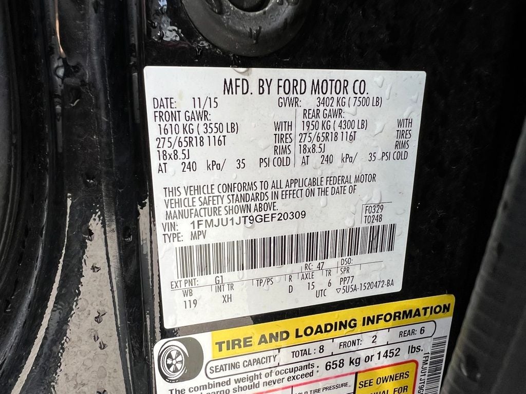 2016 Ford Expedition XLT