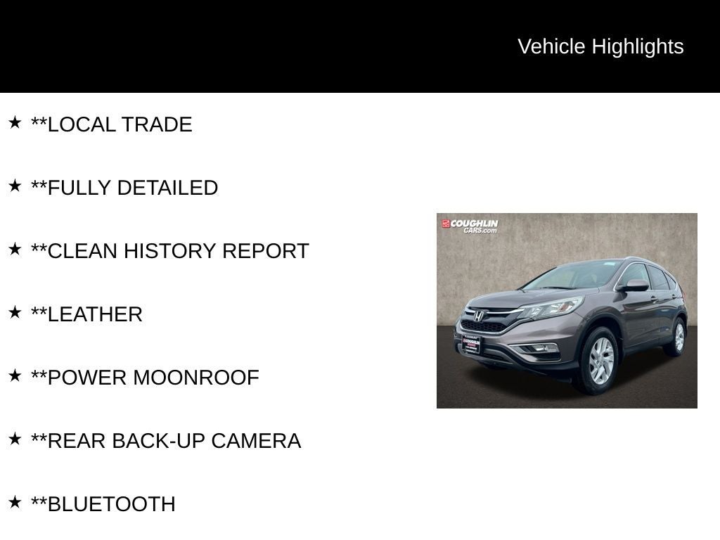 2016 Honda CR-V EX-L