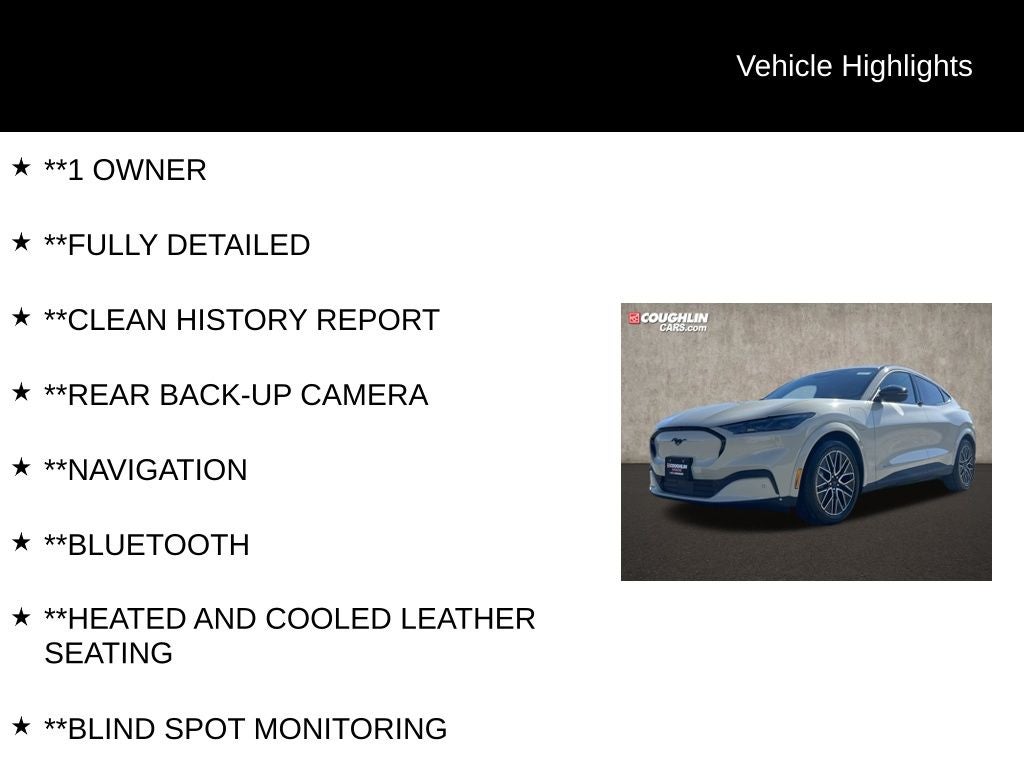 2025 Ford Mustang Mach-E Premium