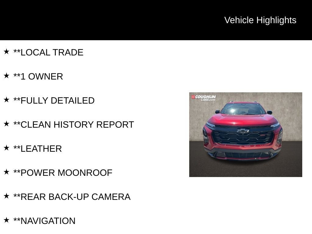 2025 Chevrolet Equinox RS