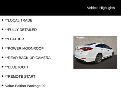 2017 Hyundai SONATA Sport