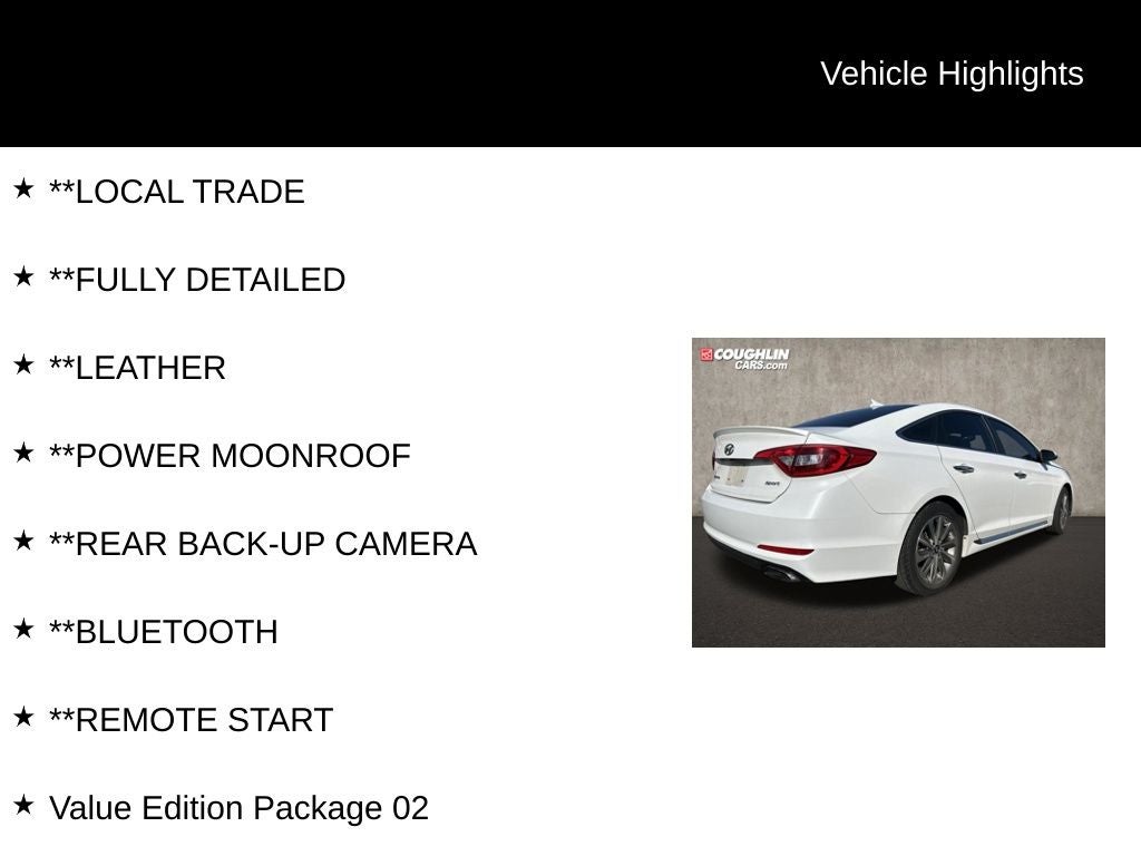2017 Hyundai SONATA Sport