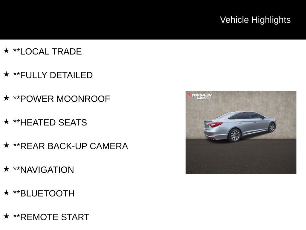 2016 Hyundai SONATA Sport