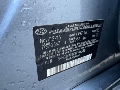 2016 Hyundai SONATA Sport