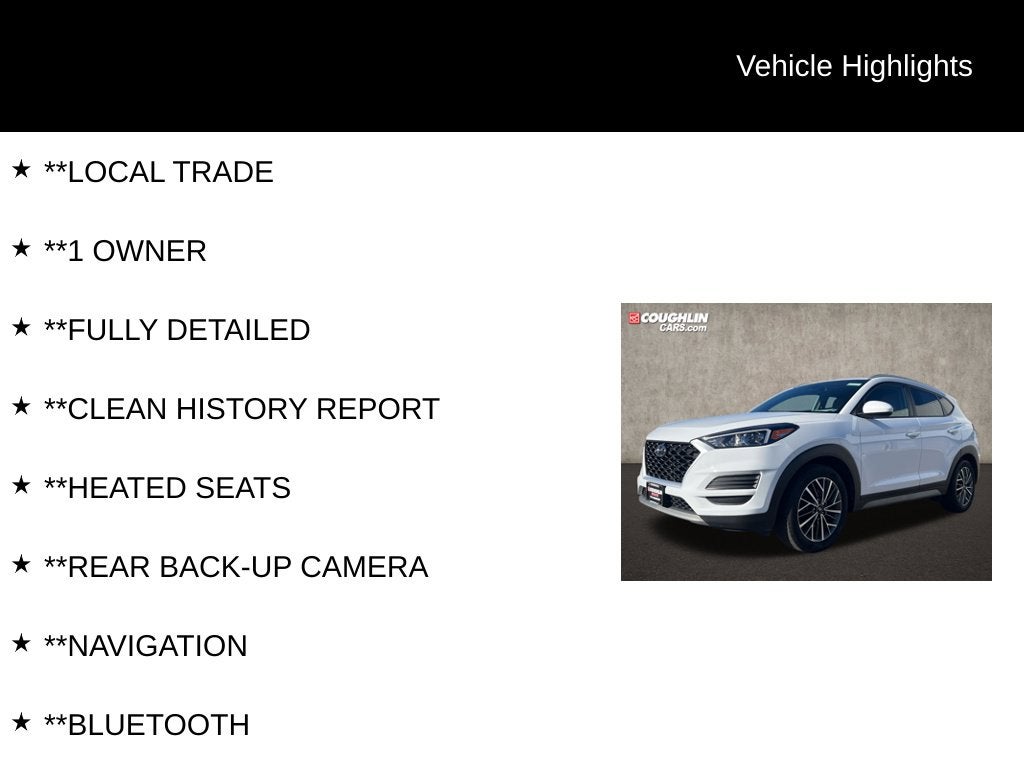 2019 Hyundai TUCSON SEL