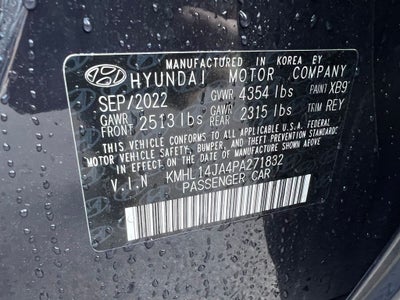 2023 Hyundai SONATA SEL