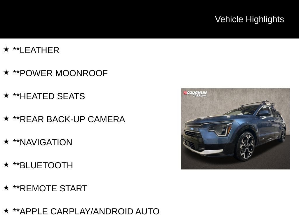2023 Kia Niro Plug-In Hybrid SX