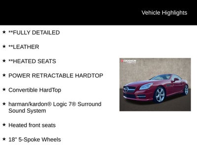 2016 Mercedes-Benz SLK SLK 350