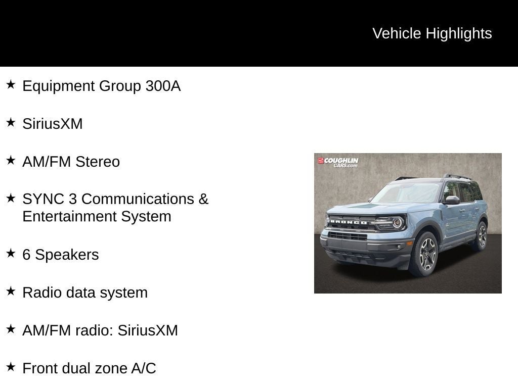 2024 Ford Bronco Sport Outer Banks