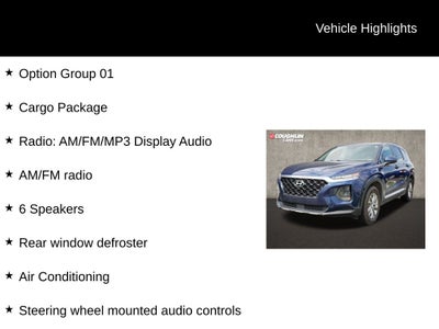 2020 Hyundai SANTA FE SE