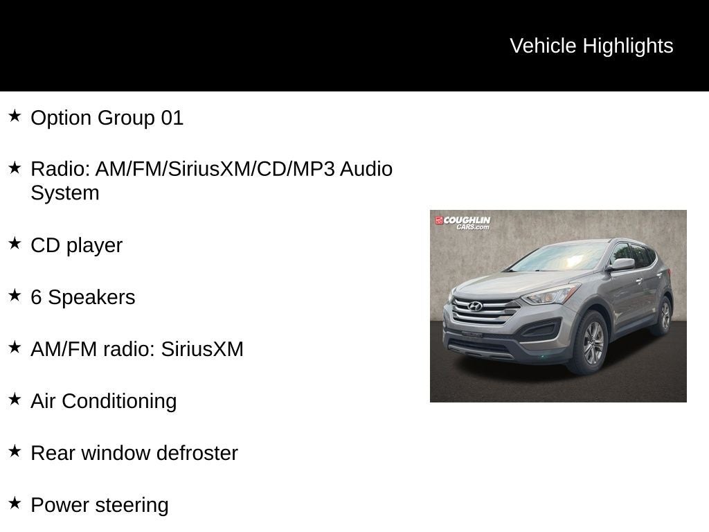 2016 Hyundai SANTA FE SPORT FWD 4Dr 2.4