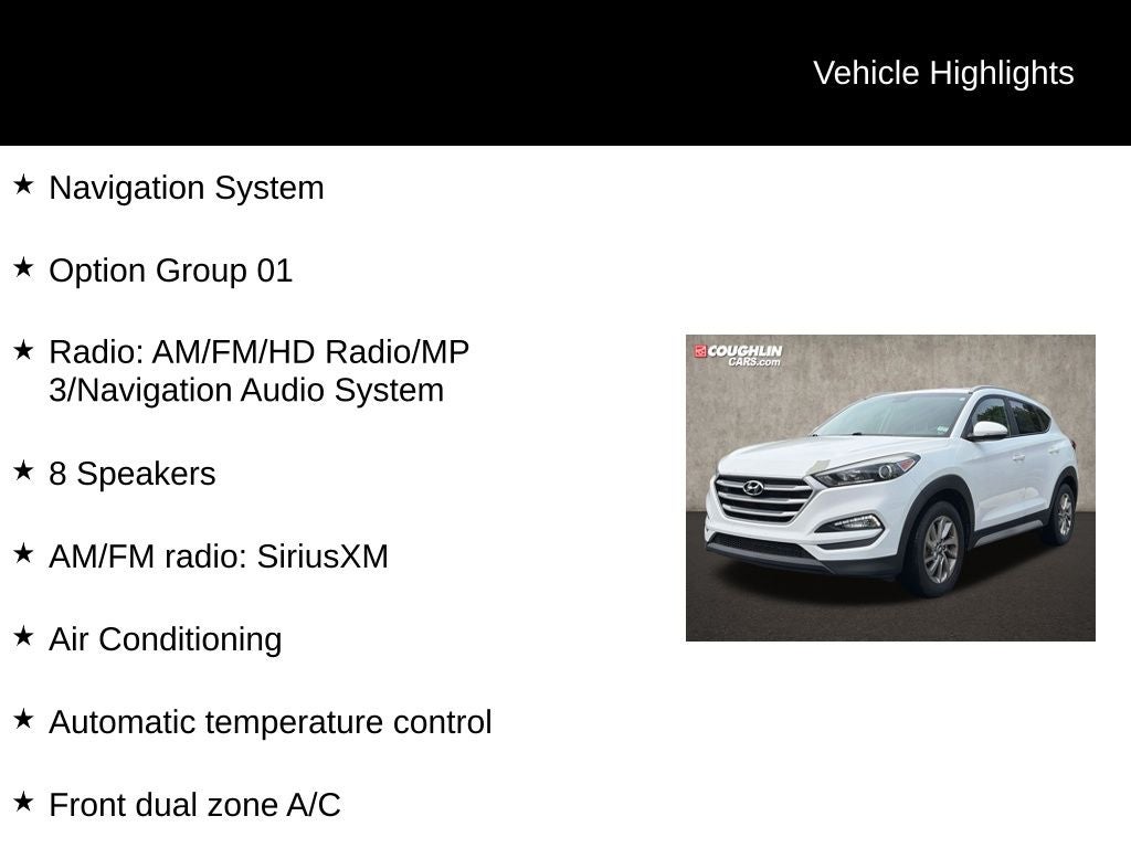 2018 Hyundai TUCSON SEL Plus