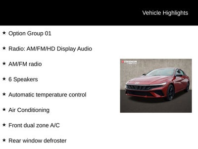 2026 Hyundai ELANTRA SEL Sport