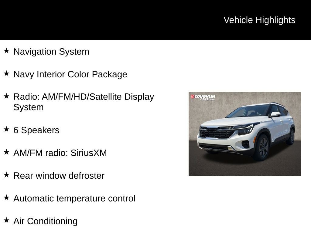 2024 Kia Seltos S