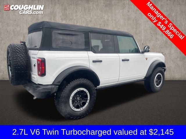 2024 Ford Bronco Badlands SASQUATCH PKG.