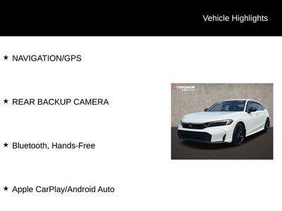 2025 Honda Civic Sport