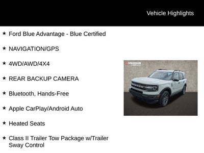 2022 Ford Bronco Sport Big Bend
