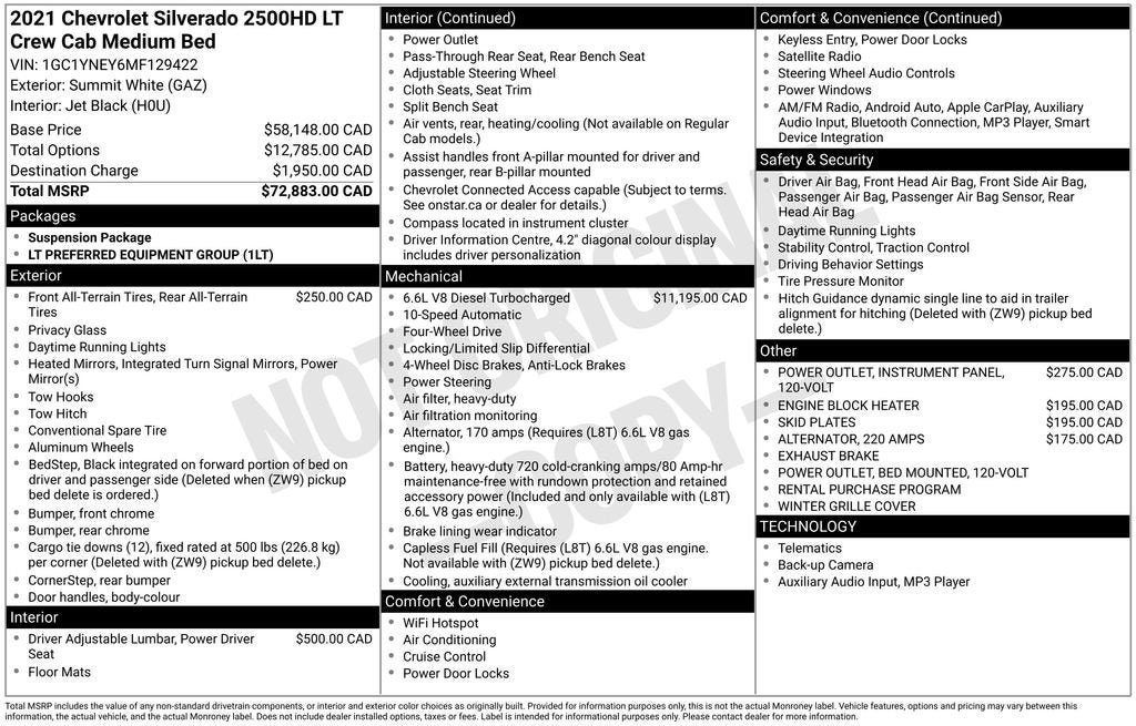 2021 Chevrolet Silverado 2500 HD LT