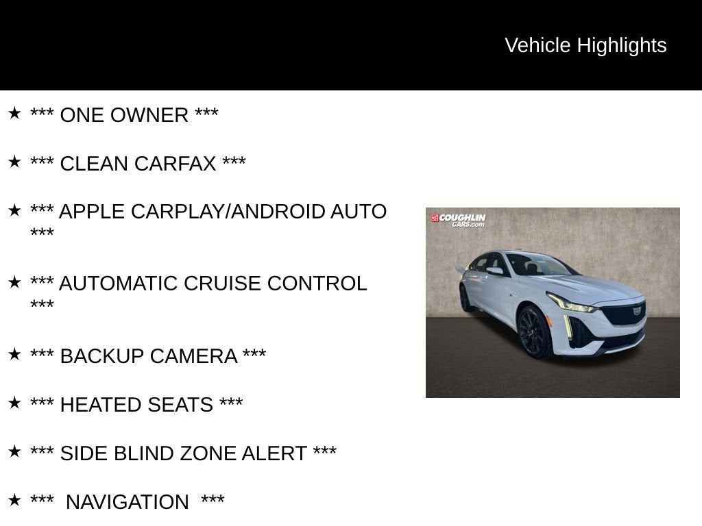 2023 Cadillac CT5 Sport