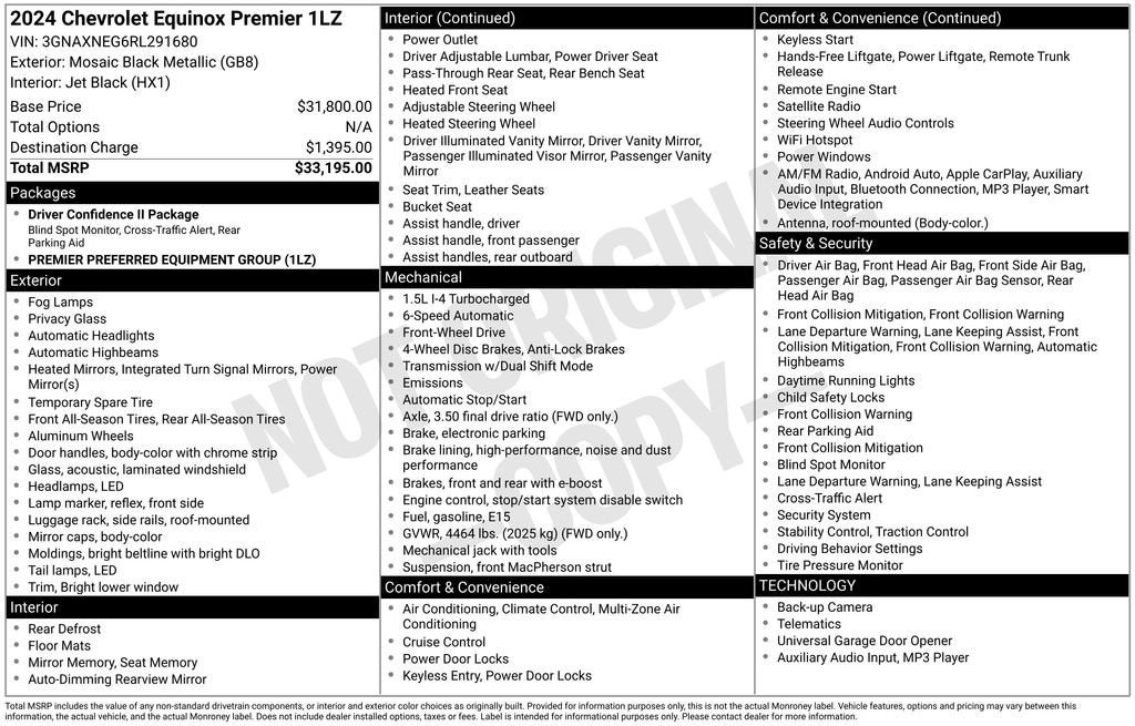 2024 Chevrolet Equinox Premier