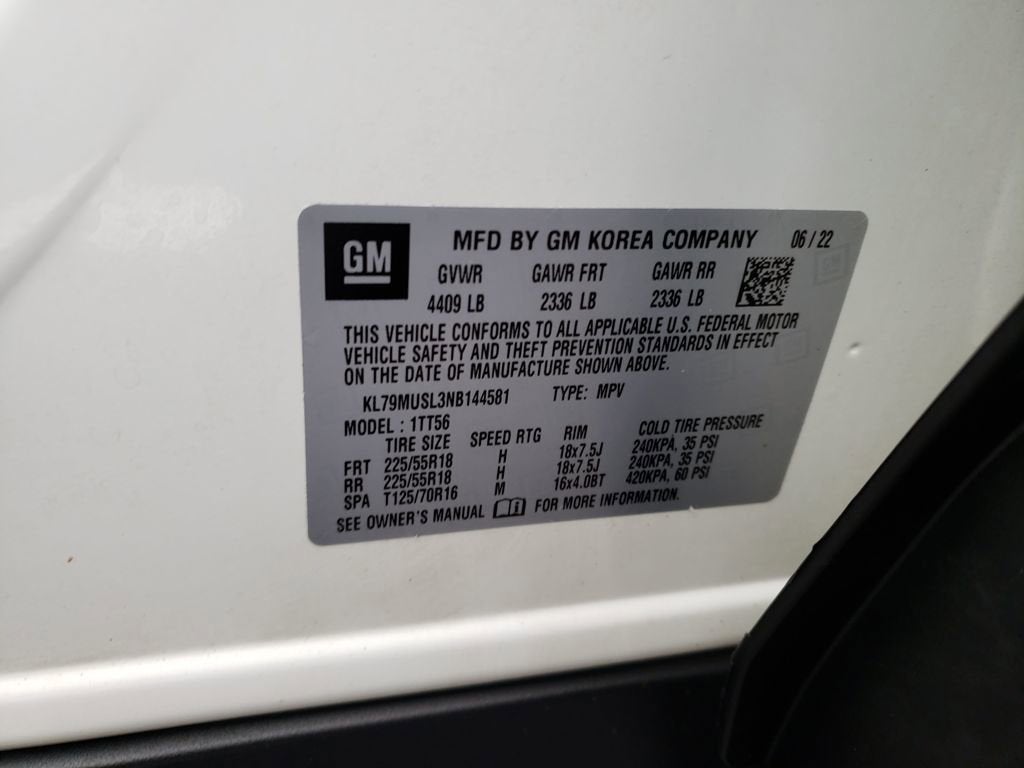 2022 Chevrolet Trailblazer RS