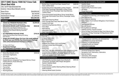 2017 GMC Sierra 1500 SLT