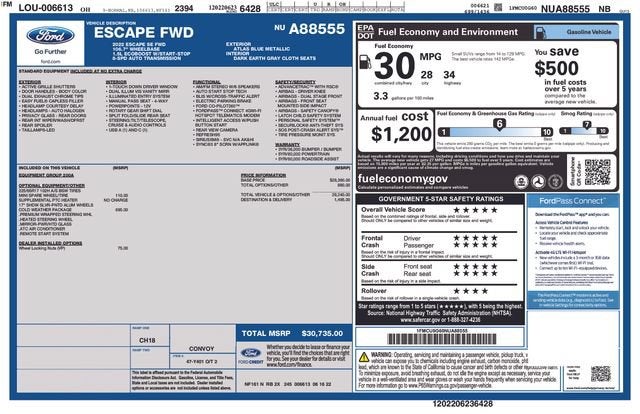 2022 Ford Escape SE